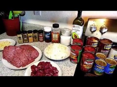 How to make good chili (MIKES CHILI) chili recipe