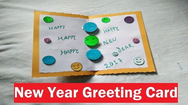 How to make New Year Greeting Card | Tukkutv