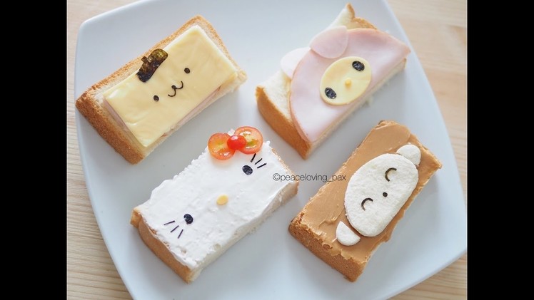 How to make Sanrio toast art