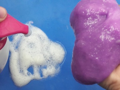 How To Make Super Fluffy Slime without Shaving Cream Borax or Liquid Starch by  Toys Channel