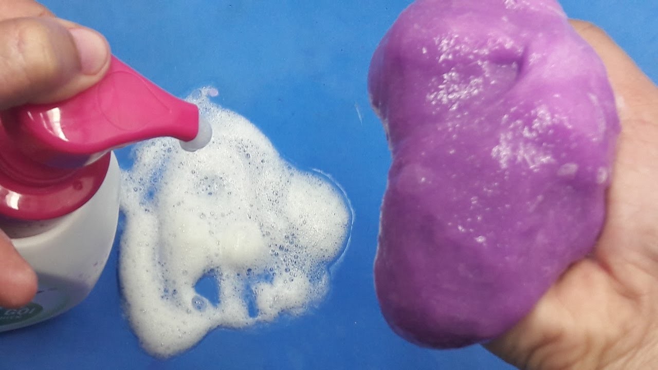 How To Make Super Fluffy Slime without Shaving Cream Borax or Liquid