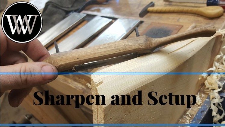 How to Sharpen and Setup a Spokeshave Traditional Wooden Body Spoke Shave