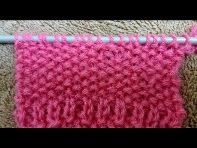 Knit Pattern हिंदी. Knitting Pattern Hindi. बुनाई डिजाइन - 17 * DESIGN EASY *