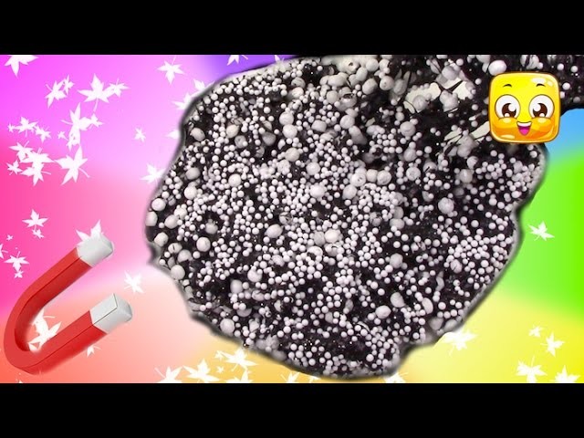 Magnetic Slime DIY! Giant Floam Putty How To Make without borax! Super Easy Slime Recipe!