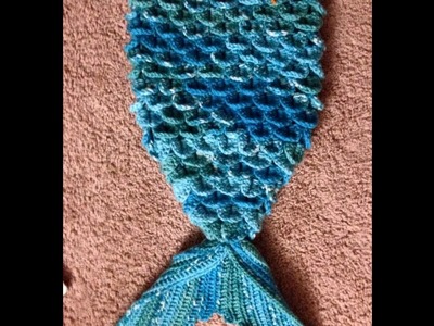 Mermaid Tail Video 2 - cucoon.Blanket.outfit crochet English