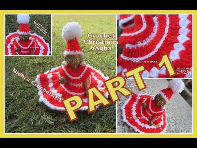 PART 1-How to Crochet Christmas Special Woolen Poshak Vagha Cloth Dress for Lord Little Krishna