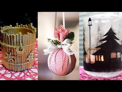 15 CHRISTMAS & WINTER DIY Projects [Simple crafts and ideas]
