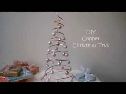 DIY Copper Coil Christmas Tree