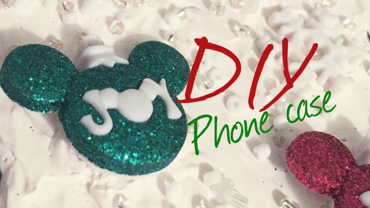 DIY Disney Phone Case!! Christmas Edition!