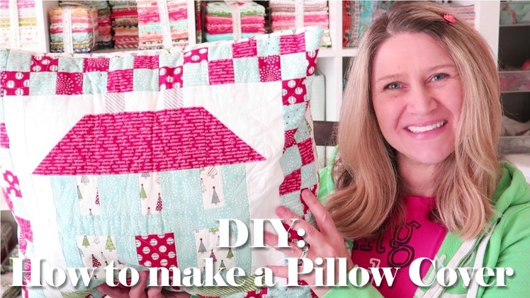 DIY How to Make a Pillow Cover