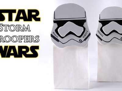 DIY Storm Trooper Gift Bag - Star Wars - How to make a Storm Trooper Gift Bag