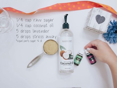 DIY Sugar Scrub || Young Living Essential Oils