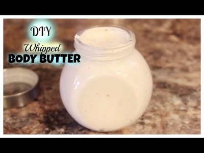 DIY Vanilla Lavender Whipped Body Butter Cream | Holiday Gift Ideas