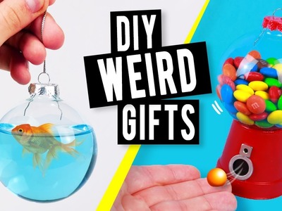 DIY WEIRD Last Minute Christmas Gifts You NEED to try!
