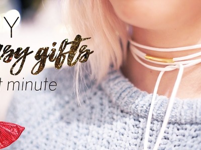 EASY Last Minute DIY Gifts - chokers, mugs, . | Christmas with ANY