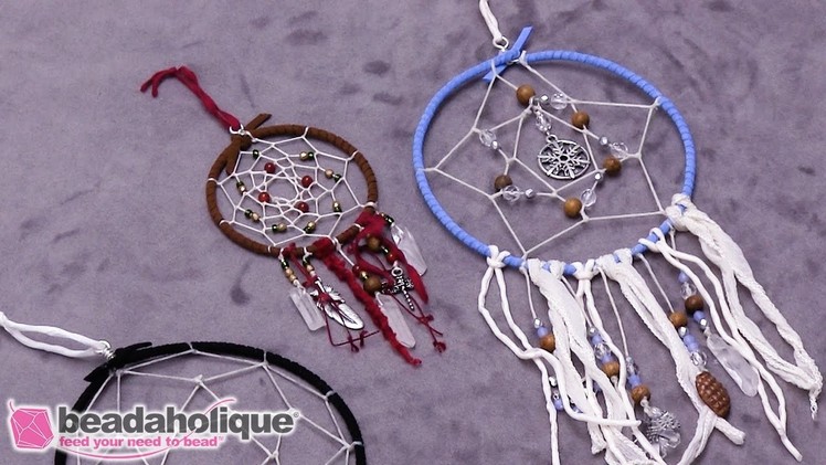 How to Embellish a Dream Catcher Ornament