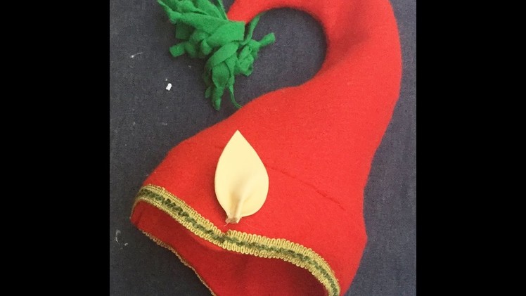 How To Make Christmas Costumes For Kids Gnome Hat