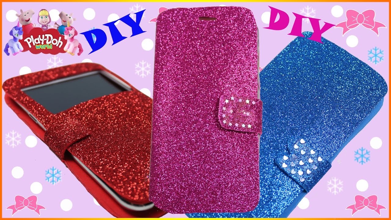How To Make Cute Sparkly Phone Cases | DIY Zen Garden 3D Modeling Creation for Kids
