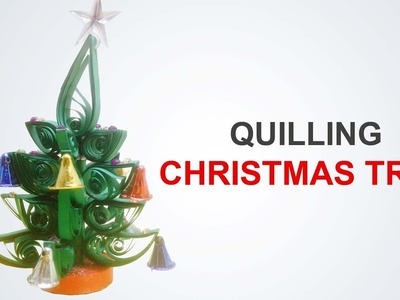 How to make Quilling Christmas tree. DIY