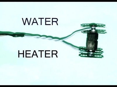 How To Make Water Heater at Home using Razor Blade~1990's Easy Hack