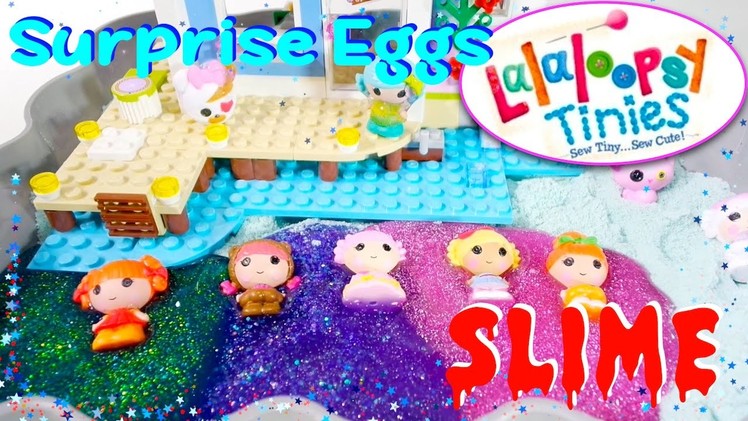 Lalaloopsy Tinies Surprise Character Slime Surprise Eggs Cra-Z-Sand DIY - Kids’ Toys