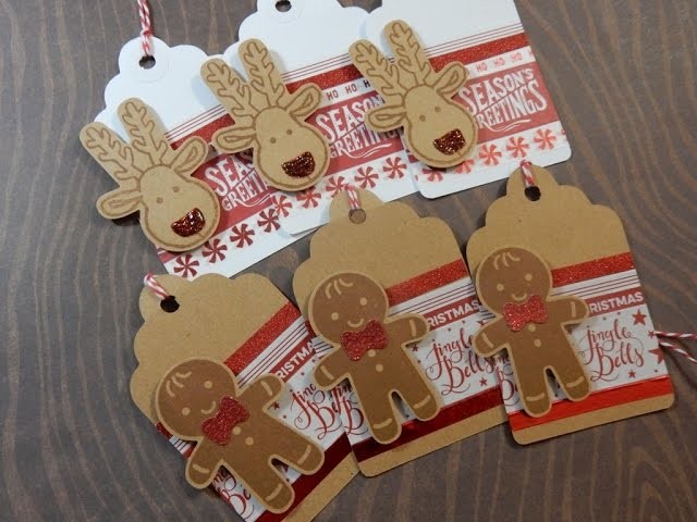 12 Days of Christmas Tags | Day 11 of 12 | Stampin' Up Cookie Cutter Christmas