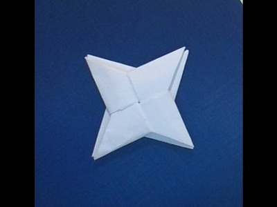Amazing Ninja Star Made From A4 Paper