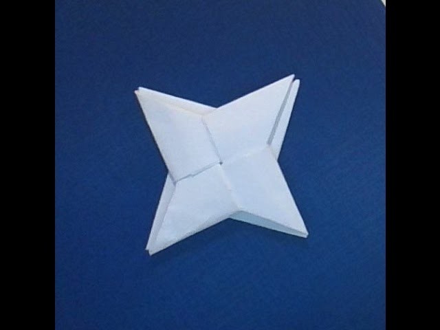 Amazing Ninja Star Made From A4 Paper