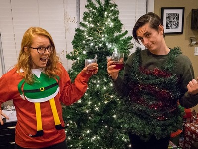BEST DIY UGLY CHRISTMAS SWEATERS EVER!