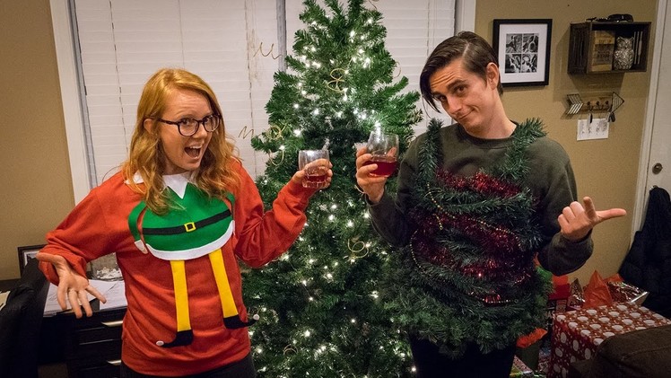 BEST DIY UGLY CHRISTMAS SWEATERS EVER!