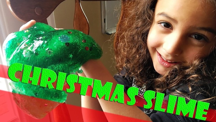 DIY Christmas Slime