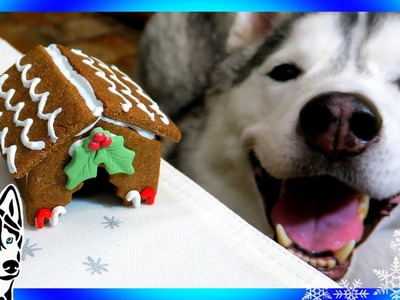 DIY GINGERBREAD DOG HOUSE for Christmas 