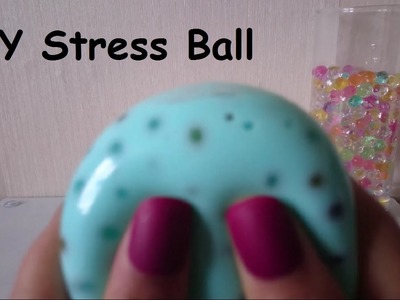 DIY Slime & Orbeez Stress ball