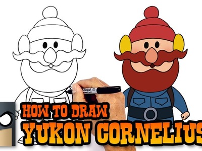 How to Draw Yukon Cornelius- Christmas Drawing Tutorial Video