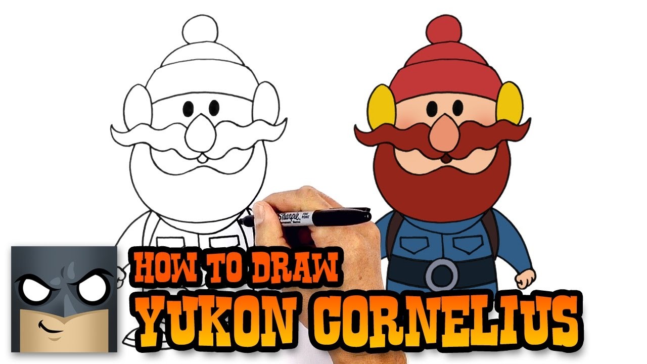 How to Draw Yukon Cornelius- Christmas Drawing Tutorial Video