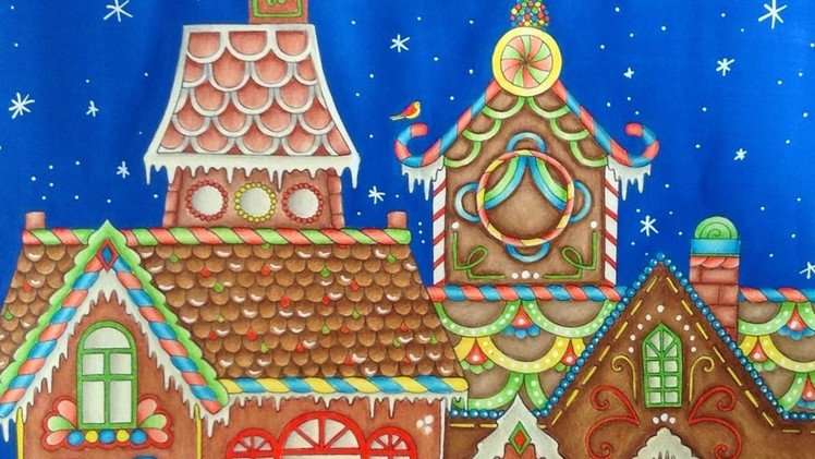 JOHANNA'S CHRISTMAS - prismacolor pencils - color tutorial part 4