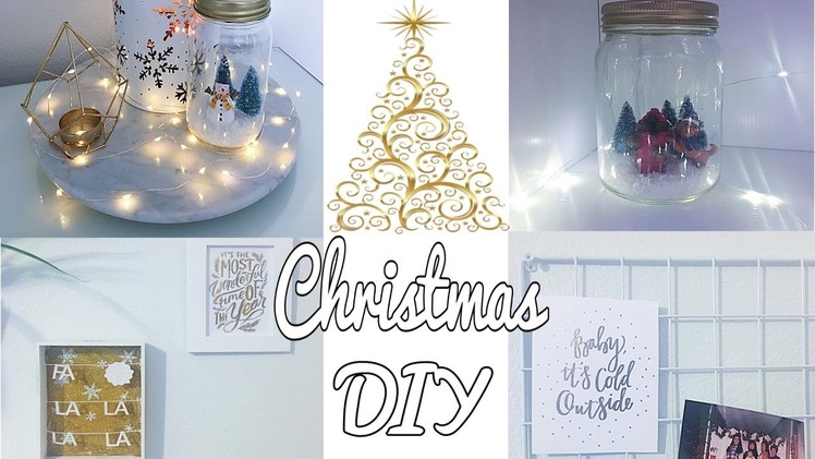 Last Minute DIY Christmas Decor♥