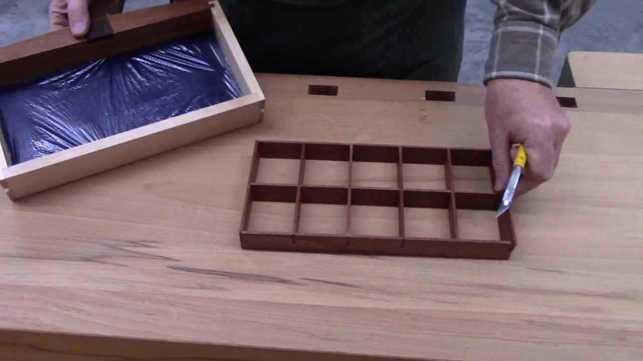 Making Jewelry Box Drawer Dividers