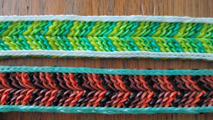 Rainbow Loom- Snek Bracelet (Original Design)