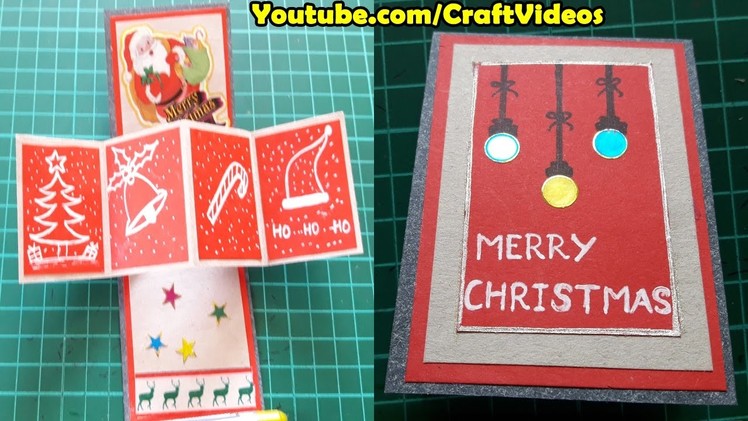 Twist pop up card super easy | Pop up cards for Christmas | Handmade Pop Up Christmas Cards