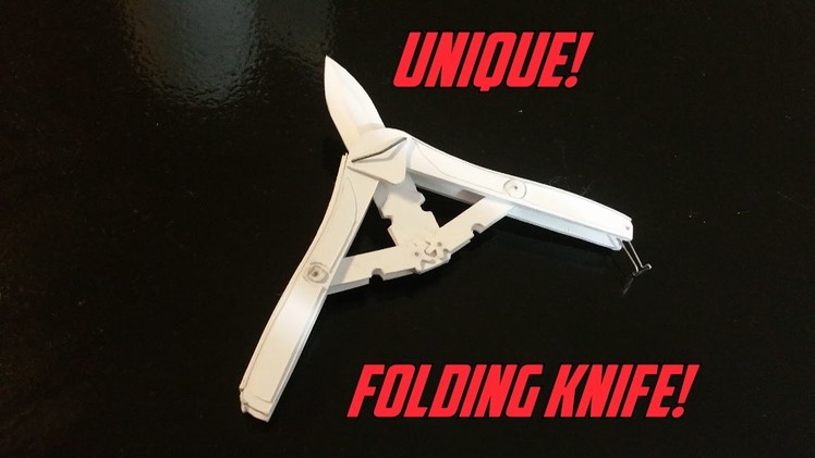 Unique Paper Folding Knife!