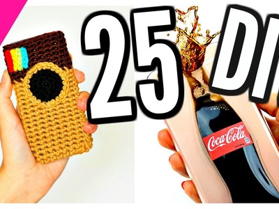 25 DIY Phone Cases! iPhone Case Collection Ideas!