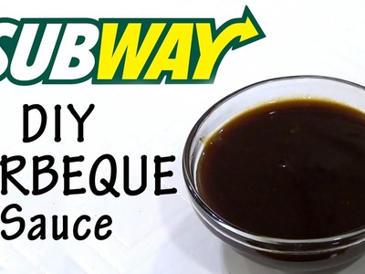 DIY Barbeque Sauce like Subway at home!! | Simply Yummylicious | Barbeque sauce using jaggery