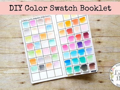 DIY Color Swatch Booklet
