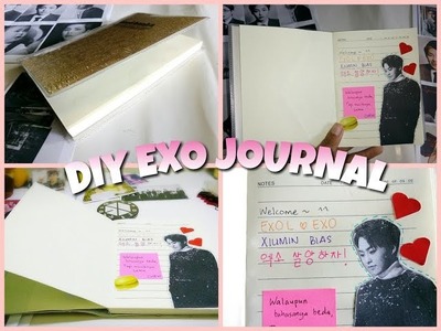 [DIY] How to Decorate Journal (EXO vers.)