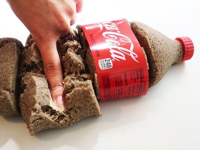 DIY How To Make Kinetic Sand Coca Cola