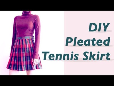 DIY Pleated Tennis Skirtㅣmadebyaya