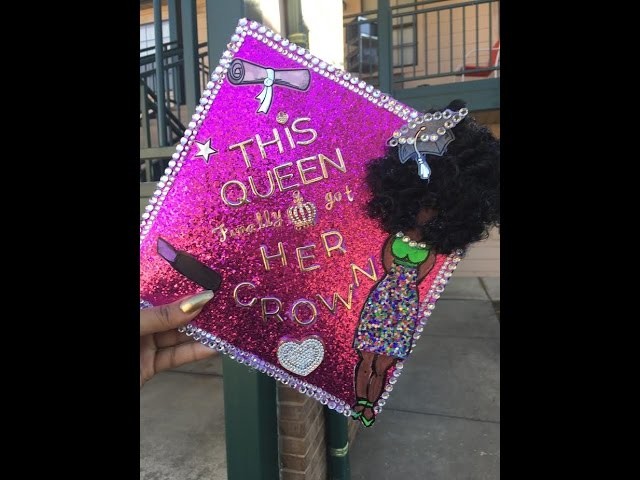 HOW TO| Decorating My College Graduation Cap| (2016)