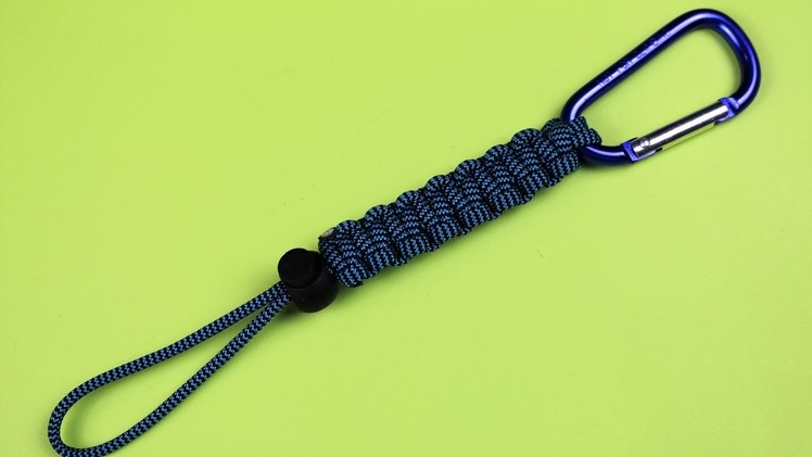 How to make a water bottle paracord lanyard  easy tutorial