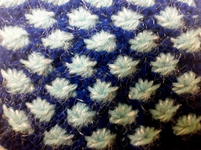 Knitting Stitch pattern no - 18 Hindi - बुनाई डिजाइन - two color